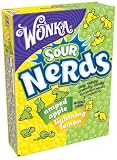 Wonka Sour Nerds Candy With Lemon & Apple Flavors - 1.6 Oz/Pack, 24 ea
