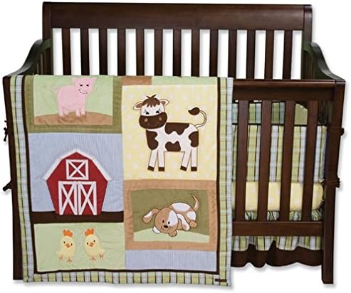 Trend Lab 40037 Nascar - 3 Piece Crib Bedding Set