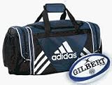 NAVY COPA EDGE DUFFEL & GILBERT RUGBY BALL- 12 x 25 x 12