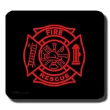 Firefighter- Mouse Pad - Fire - Rescue