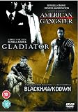 American Gangster/Gladiator/Black Hawk Down (Steelbook) [DVD]