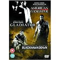 American Gangster/Gladiator/Black Hawk Down (Steelbook) [DVD]