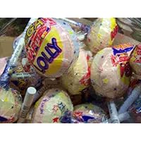 Candy Mega Double Lollies Pops, 24 Pops Per Unit