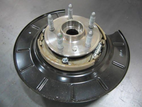 2010 2011 2012 2013 Chevrolet Camaro Rear Wheel Hub Spindle Bearing Knuckle with Dust Shield and Brake Shoes- Right RH Passenger Side