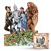 Wizard of Oz Die Cut Poppy Field Puzzle