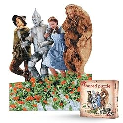 Wizard of Oz Die Cut Poppy Field Puzzle