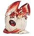 StealStreet Red Baby Dragon in Eggshell with Gem Figurine, 4.75