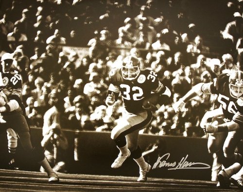 Franco Harris Signed Steelers 16x20 Photo