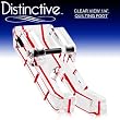 Distinctive Clear View 1-4 Quilting Sewing Machine Presser Foot - Fits All Low Shank Snap-On Singer*, Brother, Babylock, Husqvarna Viking (Husky Series), Euro-Pro, White, Bernina (Bernette Series), New Home, Elna and More!