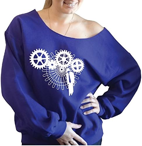 Logic Trap Slouchy Oversized Off the Shoulder Sweatshirt