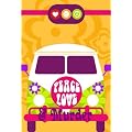 Murder Mystery Dinner Party Game - Peace, Love & Murder for 10 guests (5m-5f)