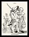 Hans Weiditz (Cheese farmer and his wife) Framed Art Poster Print - 11 X 17