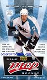 2006 07 Upper Deck MVP Hockey Hobby Pack ( This is for one PACK - On Average, every box should include 12 Rookies, 12 Insert Cards, and 1 DUAL MEMORABILIA CARD! 360 card base set with at least 10-12 players from every team. Random Autographs. Inserts : Clutch Performers, International Icons, Last Line of Defense & more)