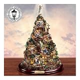 Thomas Kinkade Christian Tabletop Home Decor: Faith Mountain by Hawthorne Village