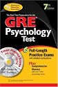 GRE Psychology w/ CD-ROM (REA) - The Best Test Prep for the GRE (Test Preps)
