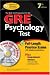 Books : GRE Psychology w/ CD-ROM (REA) - The Best Test Prep for the GRE (Test Preps)