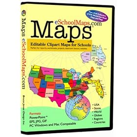 Eschool World of Maps Clip Art