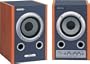 Cakewalk MA-7A Stereo Micro Monitors w/ Bass Enhancer - Wood Grain
