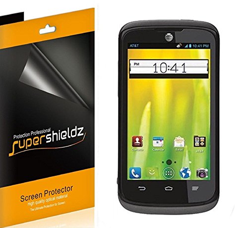 [6-Pack] SUPERSHIELDZ- High Definition Clear Screen Protector For AT&T Radiant Z740 + Lifetime Replacements Warranty [6-PACK] - Retail Packaging