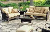 IMAGE OF South Sea Rattan Weston Ottoman
