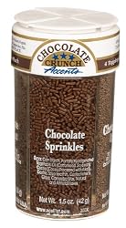 Dean Jacobs 4 Chocolate Crunch Accents, 5.9-Ounce Jars (Pack of 4)