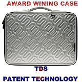 Wardmaster Award Wining 13.3 inch Luxury Hangbag Sleeve -- Mac Edition (Macbook pro, Air)-- Shell Grain -- Milky White