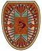 Toilet Tattoos TT-1010-O Kokapelli Decorative Applique for Toilet Lid, Elongated