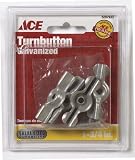 ACE HARDWARE BHDW 5 01-3825-043 SCREEN/STORM TURN BUTTON