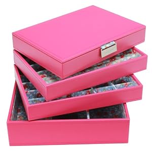 STACKERS Set of 4 'CLASSIC SIZE' - Fuchsia STACKER Set of ...