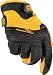 Mechanix Wear CG25-75-011 Commercial Grade Padded Palm Glove, Black, X-Large