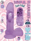 Nasstoys 6 Sinful Pleasures Vibrator, Lavender
