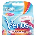 Gillette Venus Vibrance Refill Razor Blade Cartridges - 4 pack