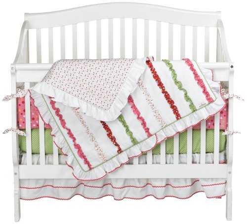 Lola 4 Piece Crib Bedding Set