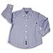 E-Land - Toddler Boys Long Sleeved Button Down Shirt, Blue