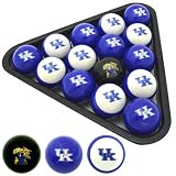 Kentucky Wildcats College Logo Pool Balls Set