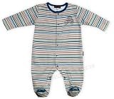 Robot Master Stripe Footie