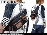 【SALE】DEVICE Control ミニ ウエストバッグ BK/ブラック(HHW-80025BK)
