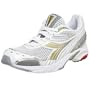Diadora Women's Mythos Samurai Running Shoe,White/Gold,9.5 M