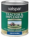 Valspar 4432-12 Ford Blue Tractor and Implement Paint - 1 Quart