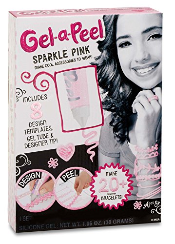 Gel-a-peel starter craft kit - sparkle pink