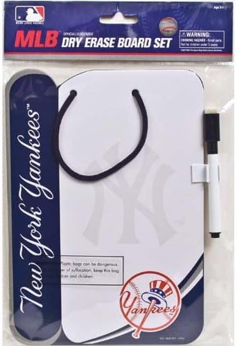 MLB Yankees Dry Erase Board Set