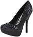 Qupid Women's Onyx-177 Platform Pump