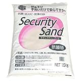 【抗菌・防カビ・防藻の砂】 セキュリティーサンド: 砂場用抗菌砂 15kg