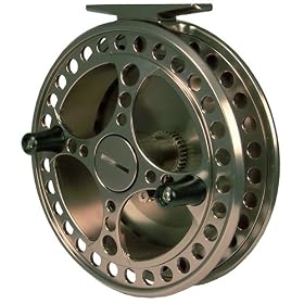Raven Matrix Special Edition Center Pin Reels Color: Titanium