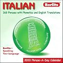 Italian Phrase-a-day 2010 Desk Calendar Publisher Dovetail Books