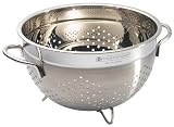 Gourmet Standard 5.5 Quart Stainless Steel Colander with Feet - CF24R