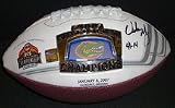 Urban Meyer Autographed Florida Gators Champions Medallion Football with 41-14 Score Inscription