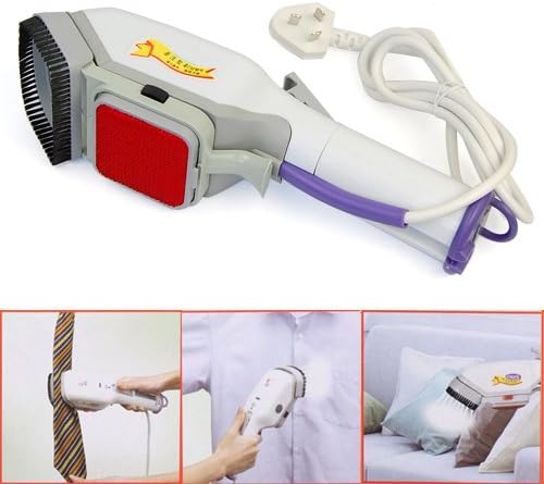 NEW Family Handheld Fabric Steam Iron Brush Electric Steamer Ironing &amp; Pressing, Get rid of creases &amp; wrinkles quickly and effectively.