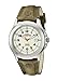 Timex Men's T499539J Expedition Watch with Green Leather Strap