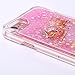 iPhone 6s case,iphone 6 case, liujie Liquid, Cool Quicksand Moving Stars Bling Glitter Floating Dynamic Flowing Case Liquid Cover for Iphone 6 4.7 inch(Christmas pink)